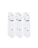 NIKE-NOCTA SOCKS-WHITE-DD9240-100