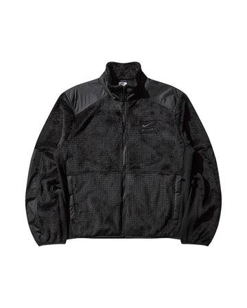 NIKE-STüSSY HIGH-LOFT FULL ZIP JACKET-BLACK--HQ8524-010