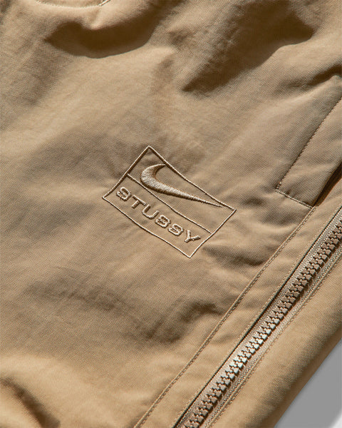 NIKE-STÜSSY STONE WASHED FLEECE HOODIE-BROWN- FJ9175-261