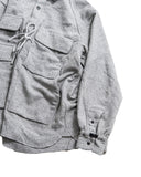 NORBIT-FIELD WORK SHIRT-GRAY-ANSH-001