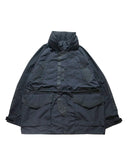 NORBIT-PRINTED PATCH MOUNTAIN PARKA-NAVY-HNJK-2002