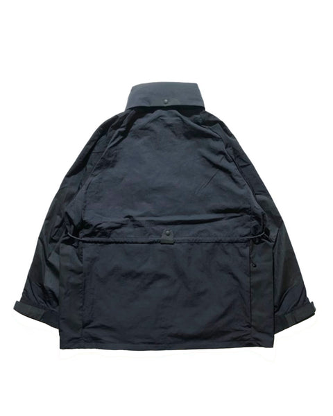 NORBIT-PRINTED PATCH MOUNTAIN PARKA-NAVY-HNJK-2002