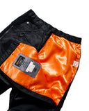 NORBIT-SIDE OPENING PADDING SAMUE PANTS-BLACK-ANPT-001