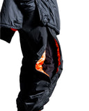 NORBIT-SIDE OPENING PADDING SAMUE PANTS-BLACK-ANPT-001