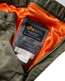 NORBIT-SIDE OPENING PADDING SAMUE PANTS-KHAKI-ANPT-001