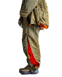 NORBIT-SIDE OPENING PADDING SAMUE PANTS-KHAKI-ANPT-001