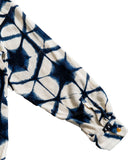 NORBIT-UNEVEN DYED PRINT PULLOVER SHIRT-NAVY-HNSH-2002