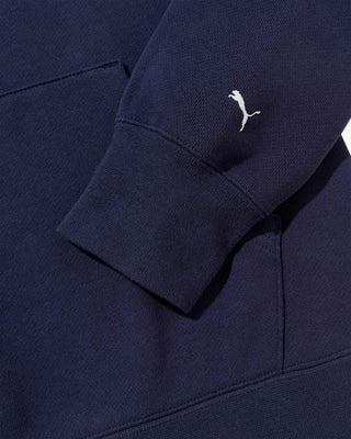 PUMA X NOAH -QUARTER ZIP HOODIE NAVY