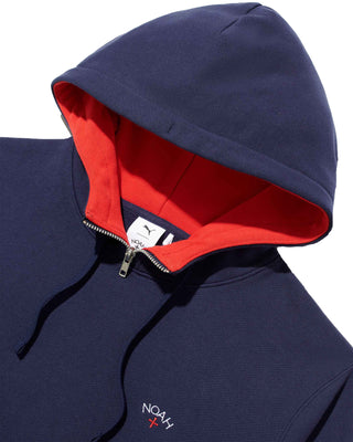 PUMA X NOAH -QUARTER ZIP HOODIE NAVY