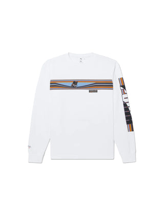 PUMA X NOAH LONG SLEEVE TEE WHITE