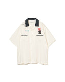 UNDERCOVER-BOWLING SHIRT-IVORY-UP1F4410
