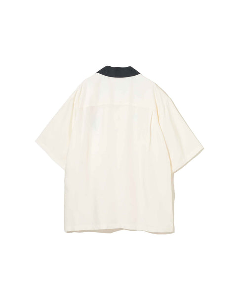 UNDERCOVER-BOWLING SHIRT-IVORY-UP1F4410