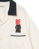 UNDERCOVER-BOWLING SHIRT-IVORY-UP1F4410
