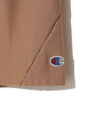 UNDERCOVER-CHAMPION SWEAT SHORTS-BEIGE-UC1F4502
