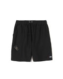 UNDERCOVER-CHAMPION SWEAT SHORTS-BLACK-UC1F4502