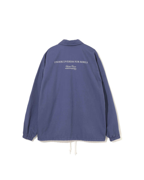 UNDERCOVER-COACH JACKET-GRAY BLUE-UP1F4204