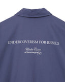 UNDERCOVER-COACH JACKET-GRAY BLUE-UP1F4204