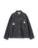 UNDERCOVER-DENIM JACKET-INDIGO-UP1F4206