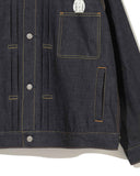 UNDERCOVER-DENIM JACKET-INDIGO-UP1F4206