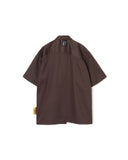 UNDERCOVER-DICKIES SS SHIRT-BROWN-UC1F4403