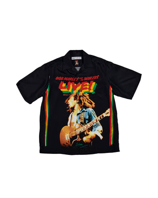 WACK MARIA-BOB MARLEY HAWAIIAN SHIRT SS TYPE 1 -BOBMARLEY-WM-HI08