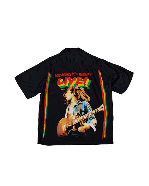 WACK MARIA-BOB MARLEY HAWAIIAN SHIRT SS TYPE 1 -BOBMARLEY-WM-HI08