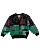 WACKO MARIA-JEAN MICHEL BASQUIAT CARDIGAN TYPE 2 - BASQUIAT-WM-KN10