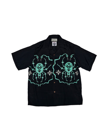WACKO MARIA -WOLFS HEAD SS HAWAIIAN  SHIRT TYPE 2 - WOLFSHEAD-WM-HI08