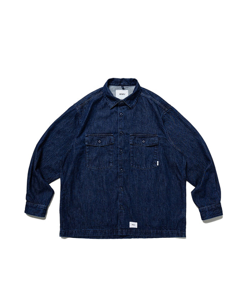 WTAPS-DENIM WORK SHIRT -231BRDT-SHM01