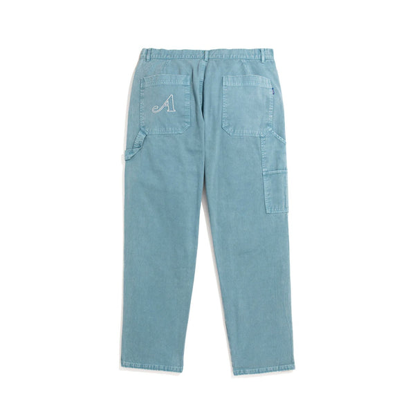 AWAKE NY - WASHED COTTON WORK PANT - SLATE