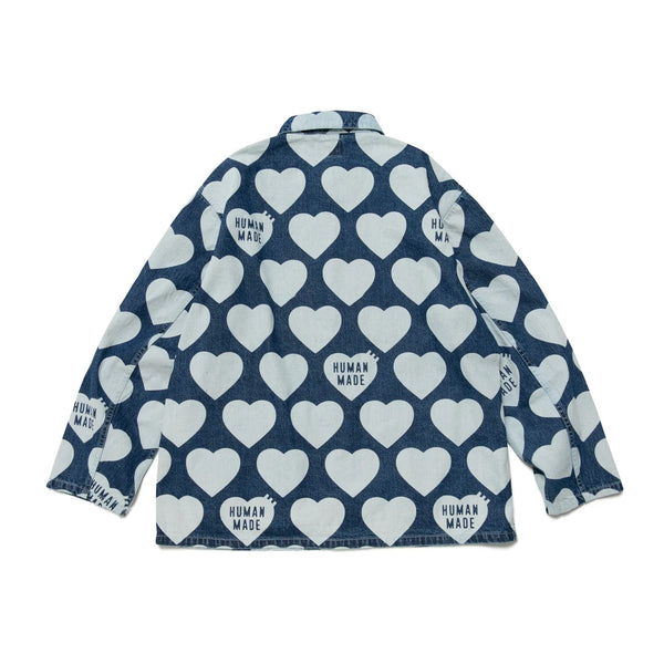 HUMAN MADE - COVERALL DENIM JACKET - HM25JK024