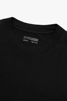LADY WHITE - ATHENS T-SHIRT - BLACK LW141-BLK