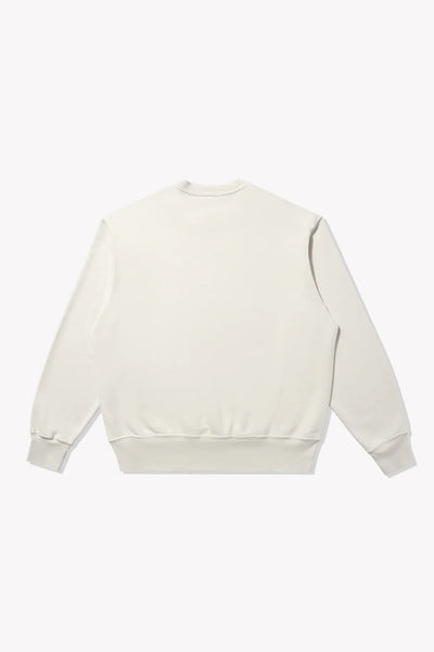 LADY WHITE - RELAXED SWEATSHIRT - OFF WHITE LW610-OFFWHT