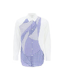 CDG SHIRT - MENS WOVEN PATCHWORK SHIRT  FK-B007-S23