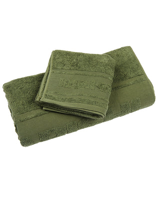 MAHARISHI - 9871 TOWEL 40 X 80CM · ORGANIC COTTON 700 - OLIVE