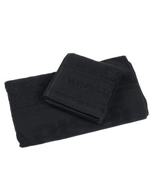 MAHARISHI - 9871 TOWEL 40 X 80CM · ORGANIC COTTON 700 - BLACK