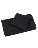 MAHARISHI - 9871 TOWEL 40 X 80CM · ORGANIC COTTON 700 - BLACK