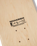 MAHARISHI - MAHA WARHOL DPM: TIGERSKINS SKATE DECK · WOOD - WARHOL WOODLAND