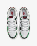 NIKE - DUNK LOW RETRO PLAID - WHITE / BLACK /UNIVERSITY RED DV0827 100
