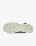 NIKE - DUNK LOW RETRO PLAID - WHITE / BLACK /UNIVERSITY RED DV0827 100