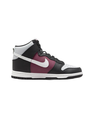 NIKE - WOMAN DUNK HI  - BLACK / SUMMIT WHITE - ROSEWOOD- DD1869-005