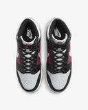 NIKE - WOMAN DUNK HI  - BLACK / SUMMIT WHITE - ROSEWOOD- DD1869-005