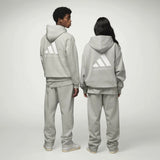 ADIDAS -  ADIDAS BASKETBALL SWEATPANTS GREY - IA3429