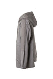 FENG CHEN WANG - PANELLED ZIP-UP HOODIE / GRY