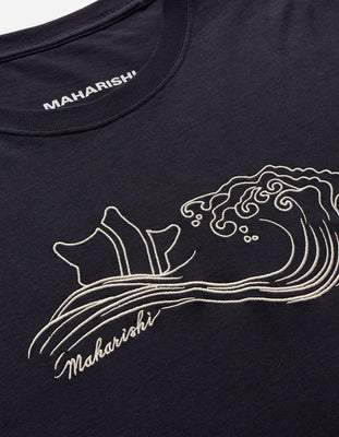 MAHARISHI - 1024S ONGKRAN EMBROIDERED T-SHIRT